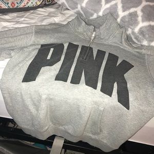 Pink crew neck